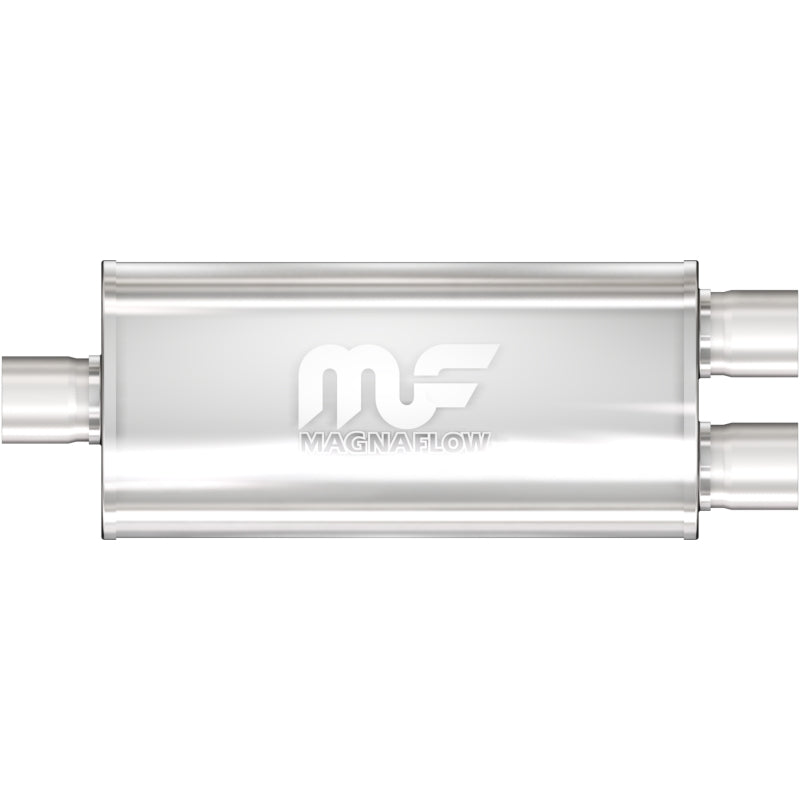 MagnaFlow Muffler Mag SS 18X5X8 3X2.25/2.25 C Magnaflow Muffler