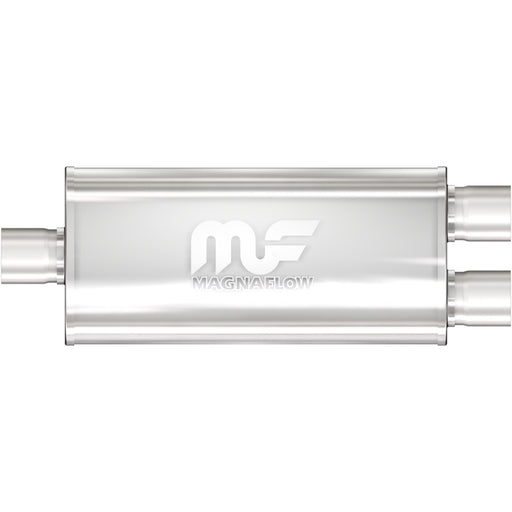 MagnaFlow Muffler Mag SS 18X5X8 2.5X2/2 C/D Magnaflow Muffler