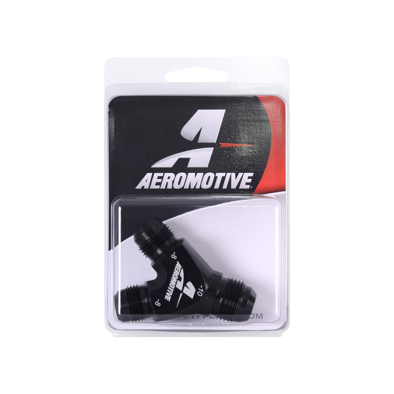 Aeromotive Y-Block - AN-10 - 2x AN-08 Aeromotive Fittings