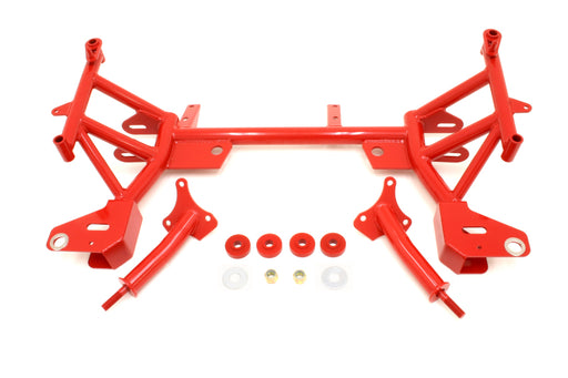 BMR 93-02 F-Body K-Member w/ SBC/BBC Motor Mounts and Pinto Rack Mounts - Red BMR Suspension Crossmembers