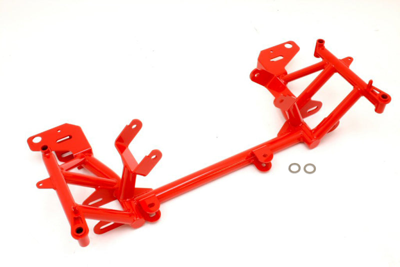 BMR 98-02 4th Gen F-Body K-Member w/ LS1 Motor Mounts and STD. Rack Mounts - Red BMR Suspension Crossmembers