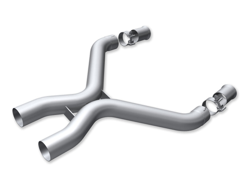 Borla 11-12 Ford Mustang GT/Shelby GT500 5.0L/5.4L 8cyl AT/MT 6speed RWD X Pipe Borla X Pipes