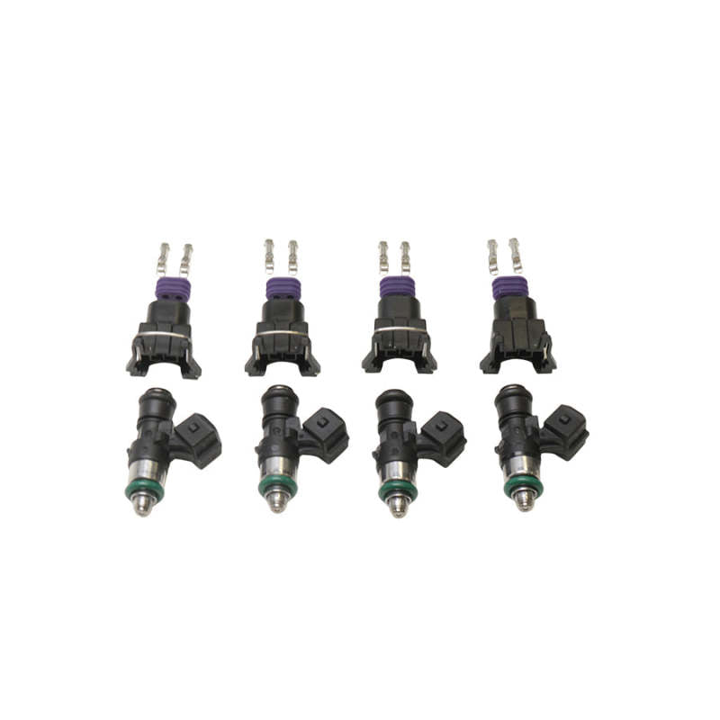 DeatschWerks Set of 4 1500cc/min For The Fitech/Holley Sniper TBI Units DeatschWerks Fuel Injector Sets - 4Cyl