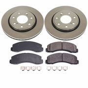 Power Stop 10-14 Ford F-150 Front Autospecialty Brake Kit PowerStop Brake Kits - OE