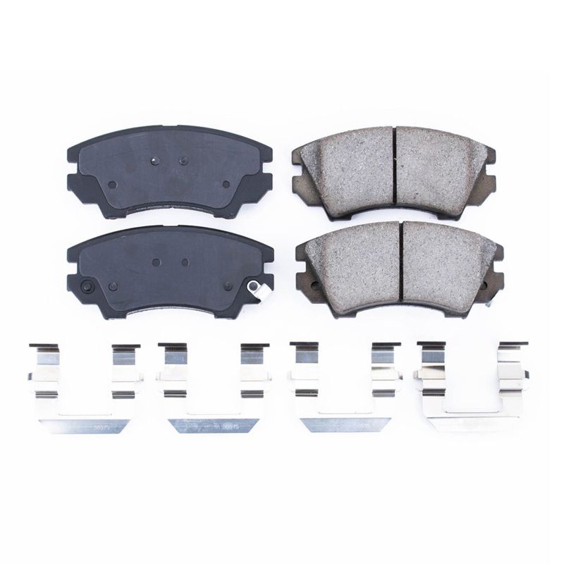 Power Stop 2017 Buick Regal Front Z17 Evolution Ceramic Brake Pads w/Hardware PowerStop Brake Pads - OE