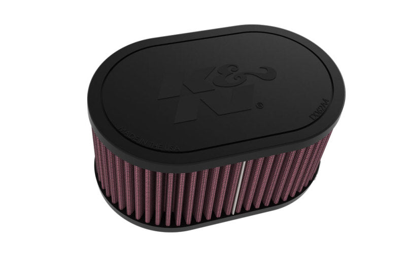 K&N 2-1/8in DUAL FLG 6-1/4 X 4inOD 3inH Universal Clamp-On Air Filter K&N Engineering Air Filters - Universal Fit