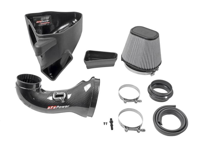 aFe 17-12 Chevrolet Camaro ZL1 (6.2L-V8) Track Series Carbon Fiber CAI System w/ Pro-DRY S Filters aFe Cold Air Intakes