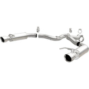 MagnaFlow Axle Back, SS, 3in, Competition, Dual Split Polished 4.5in Tip 2015 Ford Mustang GT V8 5.0 Magnaflow Axle Back