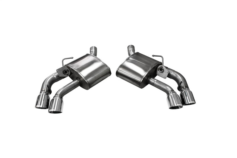 Corsa 16-24 Chevrolet Camaro SS/ZL1 6.2L V8 Polished Xtreme Axle-Back Exhaust (w/ Factory NPP Valve) CORSA Performance Axle Back