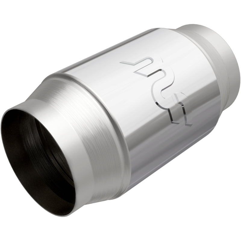 MagnaFlow Premium High Flow Metallic Converter 5in OD - 4in In / 4in Out Magnaflow Catalytic Converter Universal