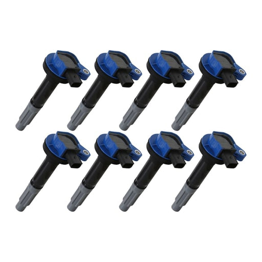 Ignition Coils Super Coil Series 2011-2016 Ford 5.0L Coyote, Blue, 8-Pack 140060B-8 ACCEL Autoparts