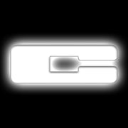 ORACLE Lighting Universal Illuminated LED Letter Badges - Matte Wht Surface Finish - C ORACLE Lighting Light Accessories and Wiring