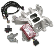 Edelbrock SBC LS1 Carbureted Manifold Edelbrock Intake Manifolds