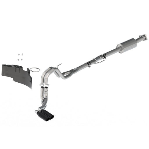 Ford Racing 21-22 F-150 2.7L/3.5L/5.0L Side Exit Extreme Exhaust - Black Tips Ford Racing Catback