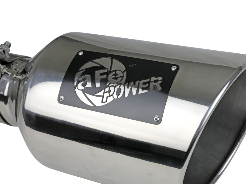 aFe Power MACH Force-Xp 304 Stainless Steel Clamp-on Exhaust Tip - Polished aFe Tips