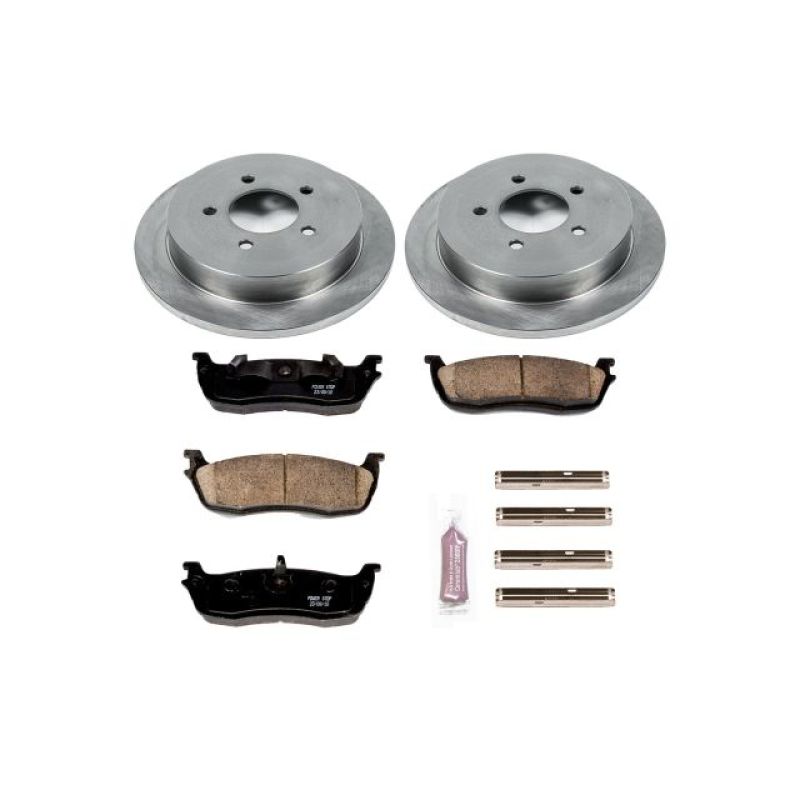 Power Stop 00-02 Ford Expedition Rear Autospecialty Brake Kit PowerStop Brake Kits - OE