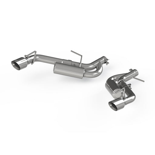 MBRP 16-19 Chevrolet Camaro 2.5in T304 Non NPP Axle Back Exhaust System - 4in Dual Wall Tips MBRP Axle Back