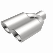 MagnaFlow Tip 1-Pk Dual Rnd DW 3x10 2.25ID Magnaflow Tips