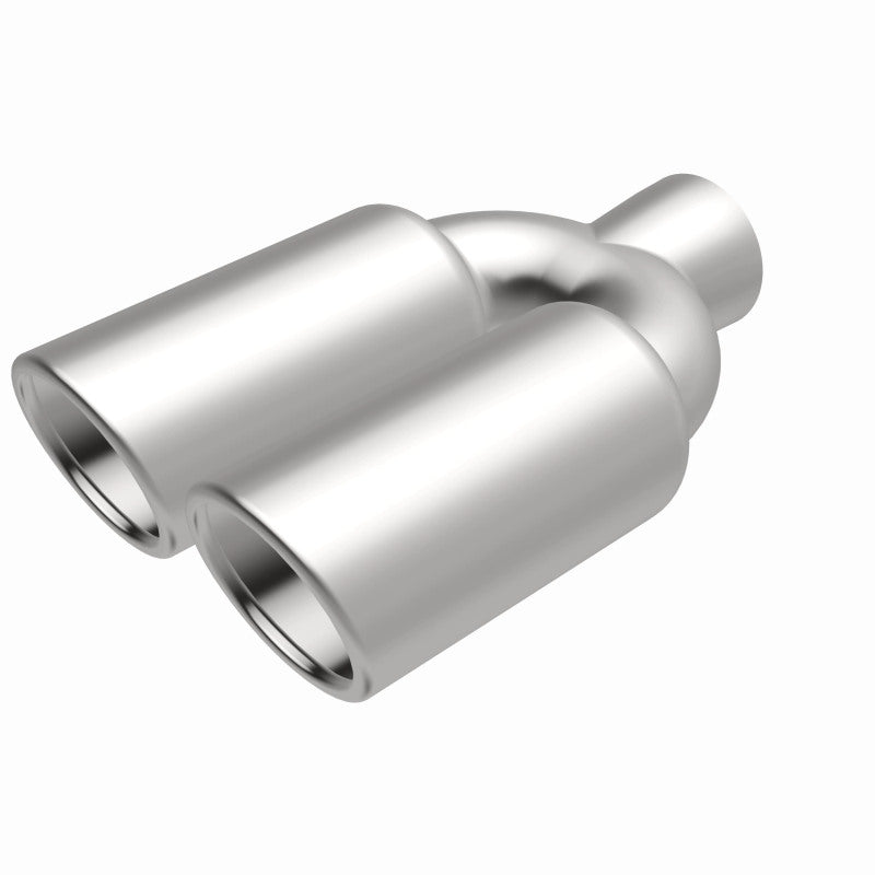 MagnaFlow Tip 1-Pk Dual Rnd DW 3x10 2.25ID Magnaflow Tips