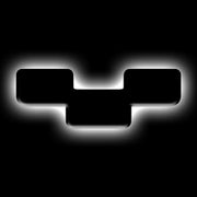 ORACLE Lighting Universal Illuminated LED Letter Badges - Matte Blk Surface Finish - Y ORACLE Lighting Light Accessories and Wiring