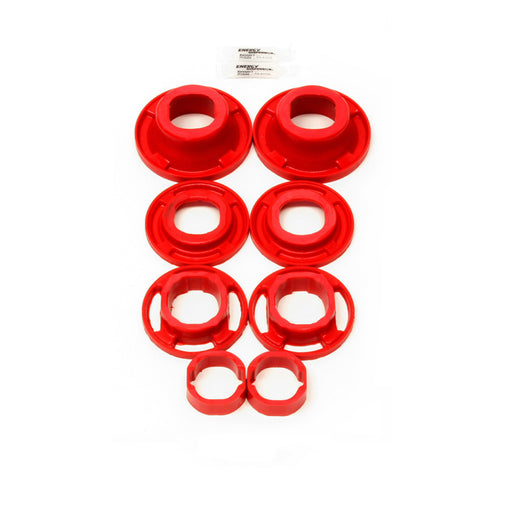 BMR 12-15 5th Gen Camaro Rear Cradle Street Version Poly Inserts Only Bushing Kit - Red BMR Suspension Differential Bushings