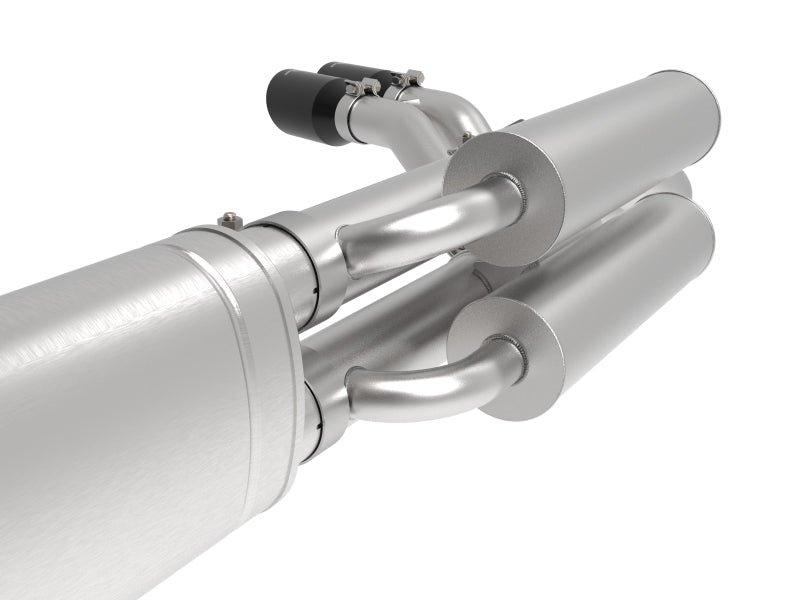 aFe Rebel Series 3in 409 SS Cat-Back Exhaust w/ Black Tips 17-20 Ford F-250/F350 V8 6.2L/7.3L aFe Catback