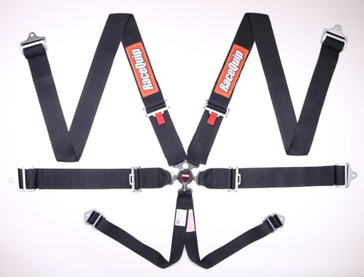 RaceQuip Black SFI CAMLOCK 6pt PD Lap Seat Belt Racequip Seat Belts & Harnesses