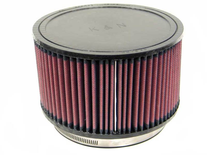 K&N Filter Universal Rubber Round Filter 6in ID Flange 7.5in OD 4.5in H K&N Engineering Air Filters - Universal Fit
