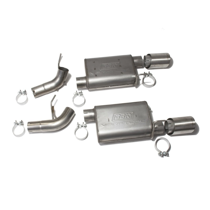 BBK 05-10 Mustang GT VariTune Axle Back Exhaust Kit (Stainless Steel BBK Axle Back