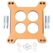 Edelbrock Spacer Carburetor 1/2In Wood Fiber Laminate Four-Hole Edelbrock Carburetor Rebuild Components