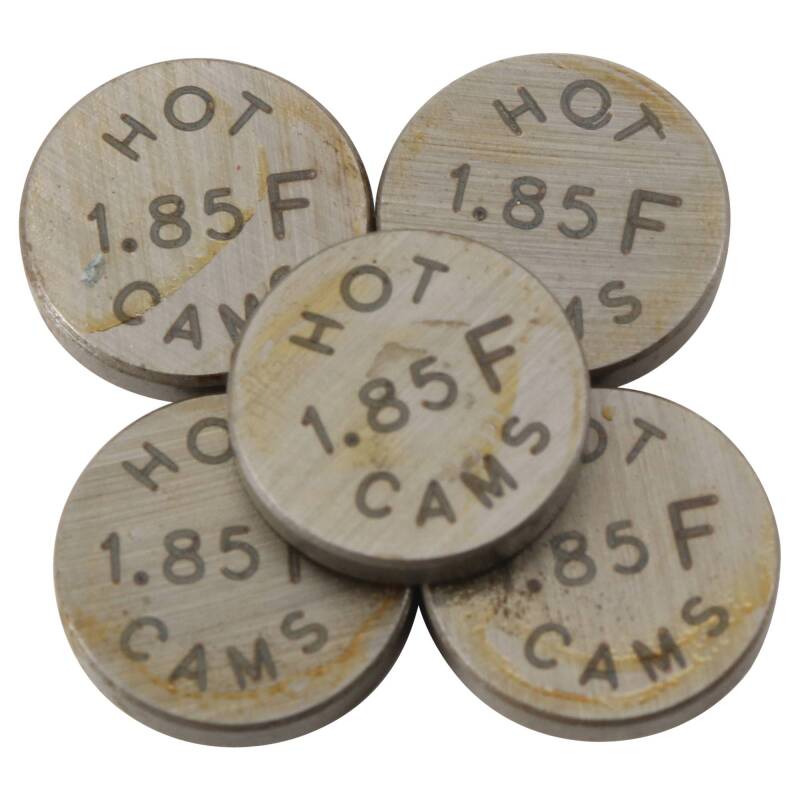 Hot Cams Shim Kits 1.850mm Thickness - 5 Pack Hot Cams Valves