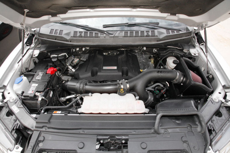 K&N 2017-2018 Ford F-150 Ecoboost 3.5L F/I AirCharger Performance Intake K&N Engineering Cold Air Intakes