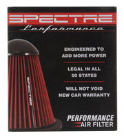 Spectre 14-17 Ford E450 Super Duty 6.8L V10 F/I Replacement Round Tapered Air Filter Spectre Air Filters - Direct Fit