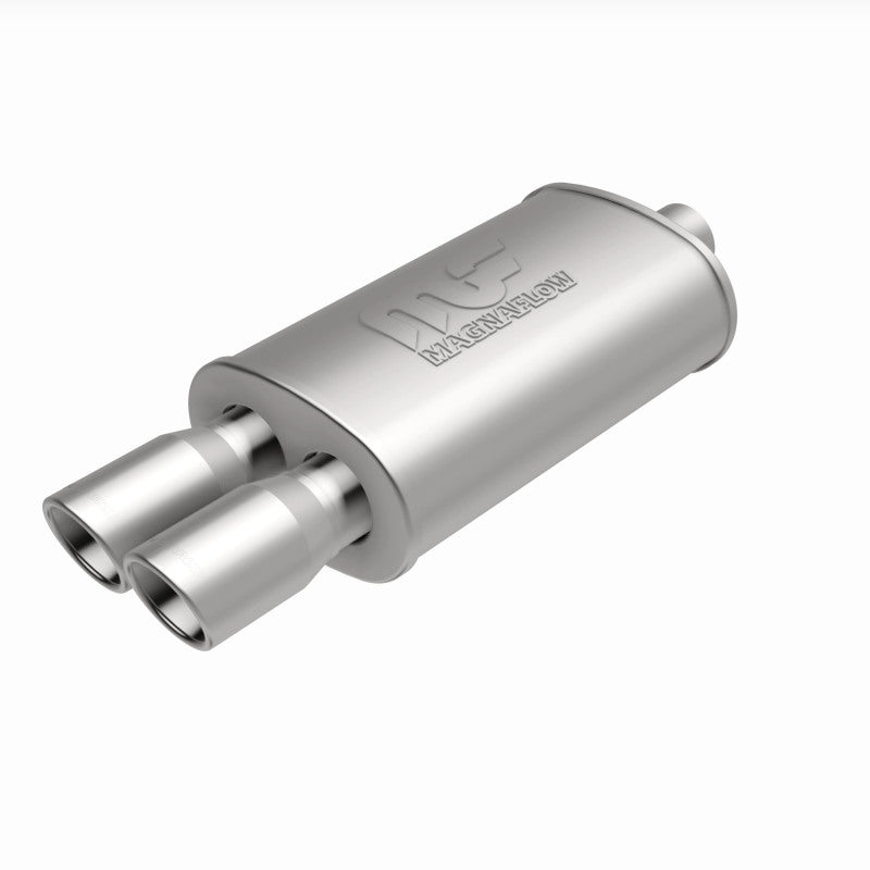 MagnaFlow Muffler W/Tip Mag SS 14X5X8 2.25/3 Magnaflow Muffler