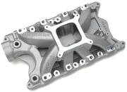 Edelbrock Ford Windsor Super Victor EFI Manifold 9 5In Deck Edelbrock Intake Manifolds