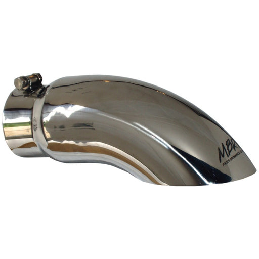 MBRP Universal Tip 5 O.D. Turn Down 4 inlet 14 length MBRP Steel Tubing