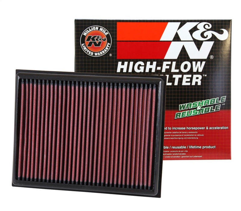 K&N 15-17 Nissan NP300 L4-2.3L DSL Drop In Air Filter K&N Engineering Air Filters - Drop In