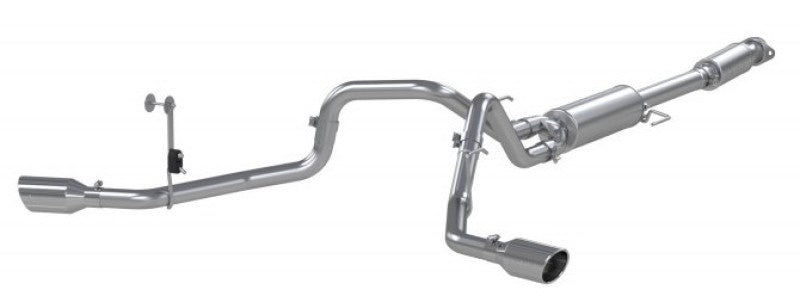 MBRP 2021+ Ford F-150 5.0L/3.5L/ 2.7L Ecoboost 3in Cat Back 2.5in Dual Split Exit T409 Exhaust MBRP Catback