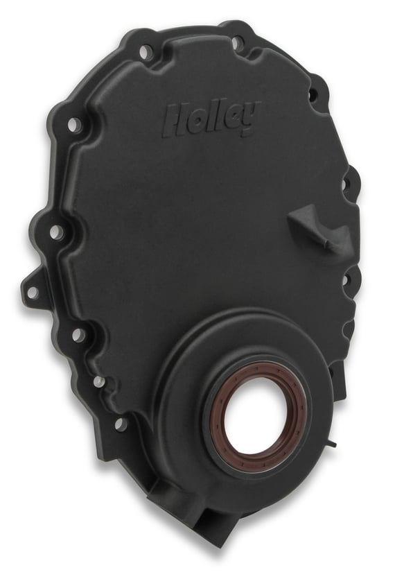 Holley Cast Aluminum Timing Chain Cover 21-151 HOLLEY Autoparts