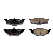 Power Stop 95-98 Volkswagen Golf Front Z16 Evo Ceramic Brake Pad PowerStop Brake Pads - OE