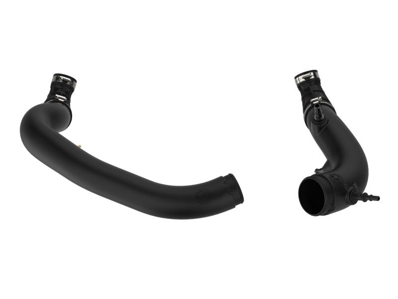 aFe 15-16 Ford F150 V6 3.5L Turbo Inlet Pipes - Black aFe Intercoolers