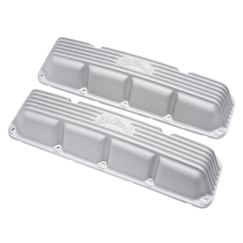 Edelbrock Valve Cover Classic Series AMC/Jeep 1967-91 290-401 CI V8 Satin Edelbrock Valve Covers