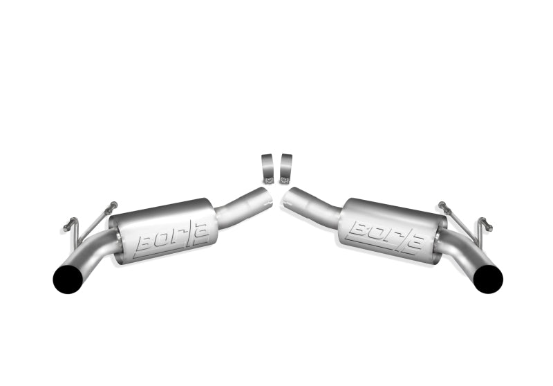 Borla 10-11 Chevy Camaro SS Coupe/Convertible 6.2L 8cyl SS S-Type Exhaust (REAR SECTION ONLY) Borla Axle Back