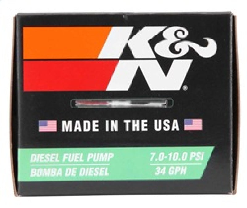 K&N Performance Electric Fuel Pump 9-11.5 PSI Diesel K&N Engineering Fuel Pumps