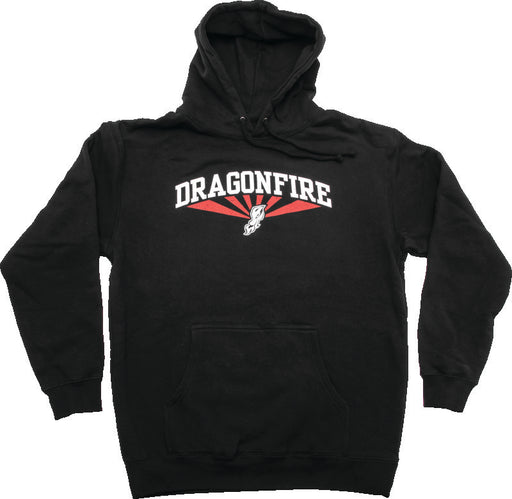DragonFire Racing Dfr Az Hoodie Blk/Rd Xl DragonFire Racing Misc Powersports