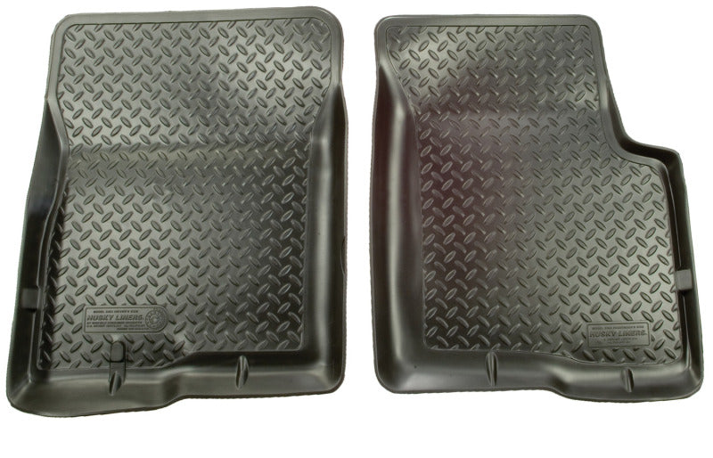 Husky Liners 80-96 Ford Bronco Full Size Classic Style Black Floor Liners Husky Liners Floor Mats - Rubber
