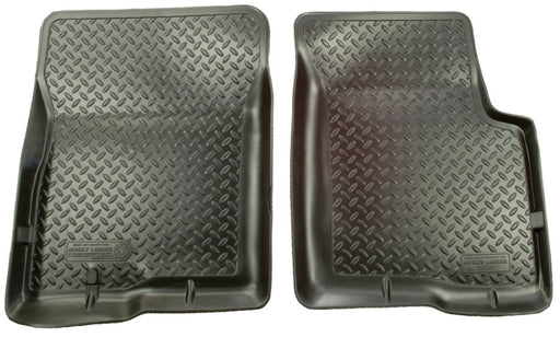 Husky Liners 98-02 Ford Expedition/Lincoln Navigator Classic Style Black Floor Liners Husky Liners Floor Mats - Rubber
