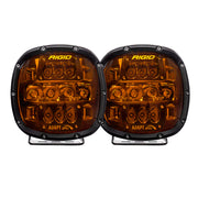 Rigid Industries Adapt XP w/ Amber PRO Lens (Pair) Rigid Industries Light Bars & Cubes