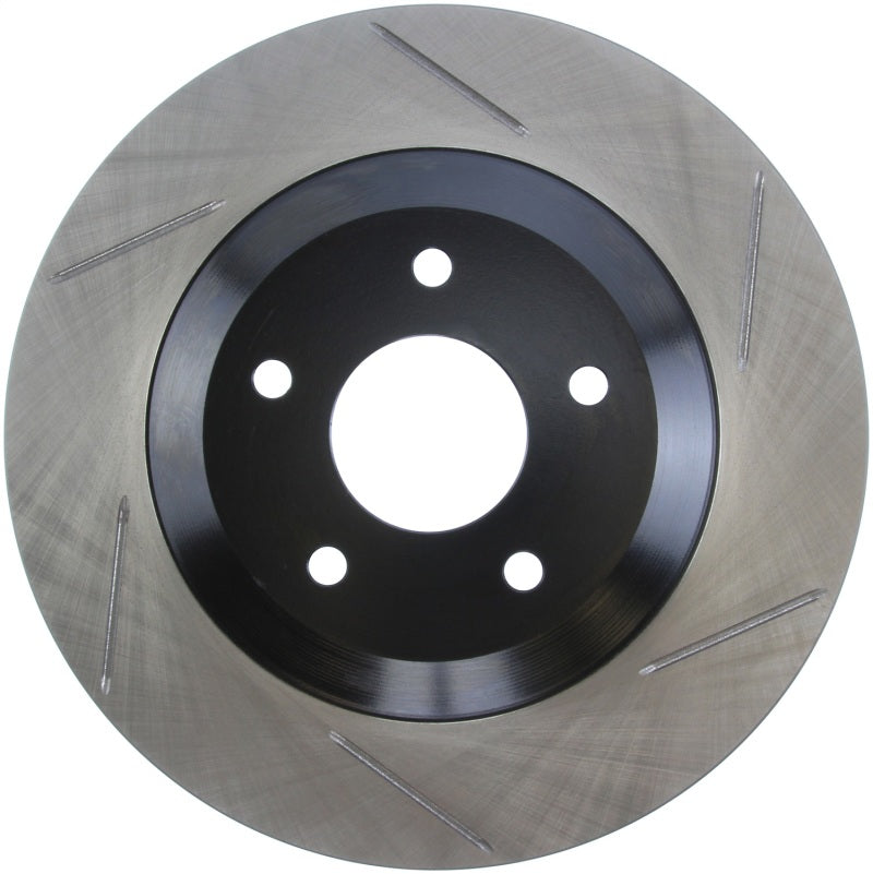 StopTech Power Slot 97-04 Chevy Corvette / 04 & 08 Cadillac XLR/XLR-V Front Left Slotted Rotor Stoptech Brake Rotors - Slotted