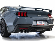 AWE 2024 Ford Mustang GT Fastback S650 RWD Track Edition Cat-Back Exhaust w/ Quad Chrome Silver Tips AWE Tuning Catback